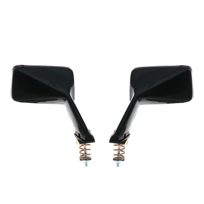 DES SQUARE FENDER MIRRORS PAIR FIT DATSUN 210 620 120Y