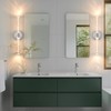Povectolay Silver Wall Light LED Battery Operated Wall Sconces(2 Pack),
