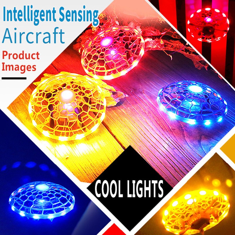 Flying Spinner Easy Playing Lightweight Hand Operated Drones Flying UFO
