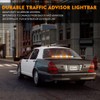 Xprite 35.5" Traffic Advisor Light Bar, LED Emergency Strobe Lights