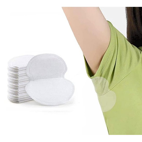 ericotry 60 Pcs Disposable Underarm Sweat Pads Armpit Sweat Pads Free Armpit Protection Sheets Sweat Shield Absorbent Pads for Women and Men