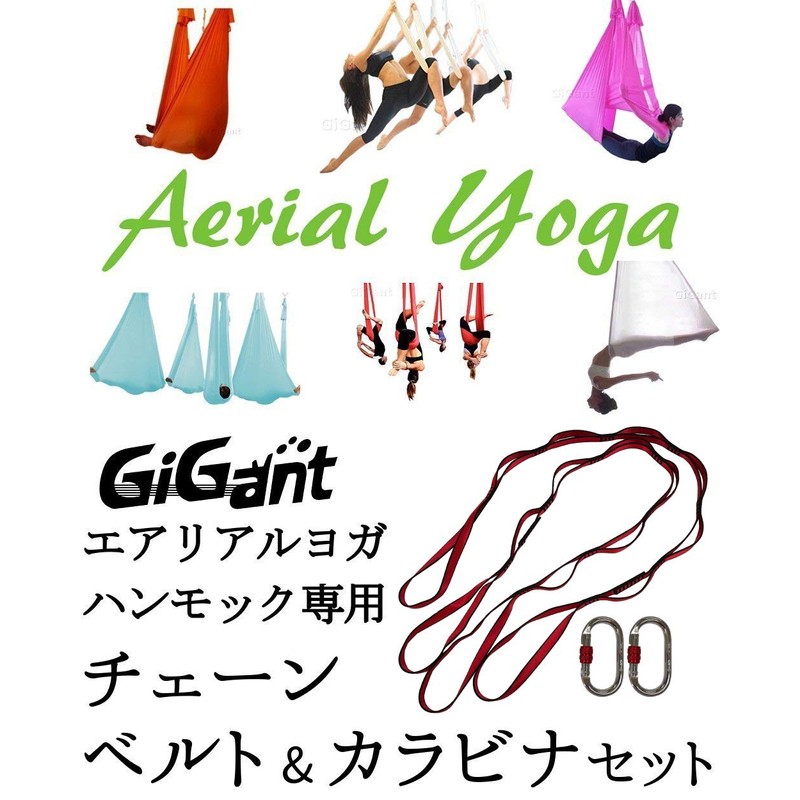 GiGant 2 Daisy Chain + Carabiner 2 Piece Set, Height