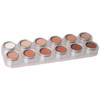 Rouge-/Lidschattenpalette RC mit 12 Farben