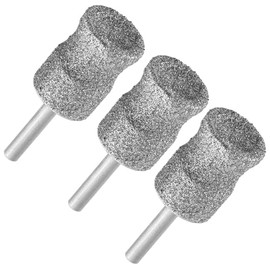 IVEKEN Dog Nail Grinder Bits for Dog and Cat Pet Nail Grinder Attachment Pet Nail File & Clippers for Medium Large Dogs D (3Pack)