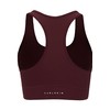 Carlheim Women's Serenita Active Collection X-Back Sports Bra, burgundy