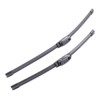 RIDEX Windscreen Wiper Set with Spoiler Front Wiper Blade Design: