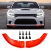 HTRACING Front Bumper Lip Splitter Protector Compatible with Charger SRT