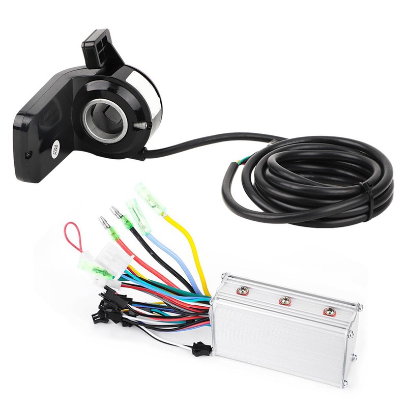 24V 350W Brushless Motor Controller LCD Display Thumb Throttle for
