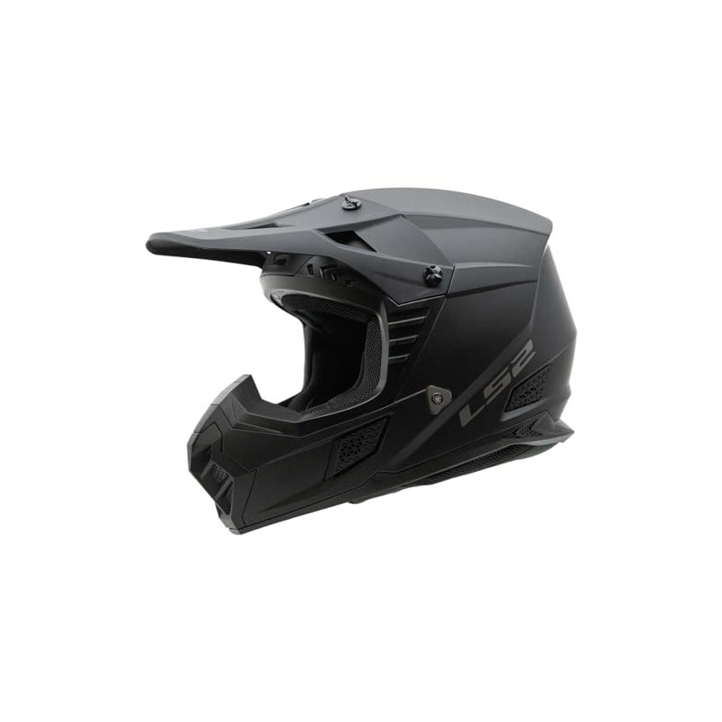 LS2 Helmets Coz Full Face MX Motorcycle Helmet (Matte Black