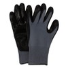 Mitani Nitrile Backless Gloves Power Black (10 Pairs) LL