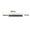 Torx Micro Bit RLECS 10PCS 28mm Length Torx Bits Set,T1