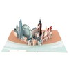 ASVP Shop London Skyline Pop Up Card, Handmade 3D Greeting