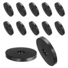 sourcing map 12 Pcs Rubber Spacers 40mm OD x 12mm
