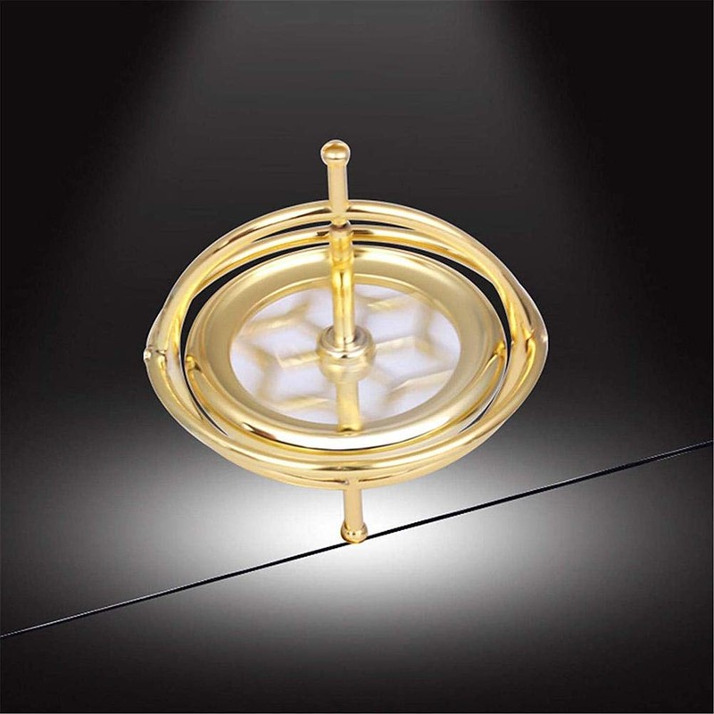 Gyroscope Nostalgic Pack Antigravity Gyroscope Metal Balance Toy Bright Decompression