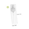 Outanaya 2pcs Clear Plastic Foaming Pump Bottle Refillable Empty Soap