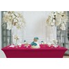 Utopia Kitchen Spandex Tablecloth 2 Pack [6FT, Fuchsia] Tight, Fitted,