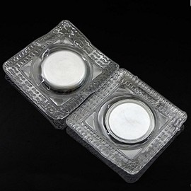 Bluemoona 20 Sets - 20mm 13/16 Hidden Invisible Sew-In Magnetic Snap PVC Closure Purse Fastener