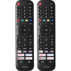 2-Pack EN2G30H Replacement Remote Control Compatible with Hisense VIDAA TV Remote Control