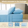 CozySmile Breathable Cooling Full Sheet Set - Hotel Luxury 4