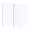 4 Pcs/2 Pair Standard Cutting Pads for Die Cutting Machine；Clear
