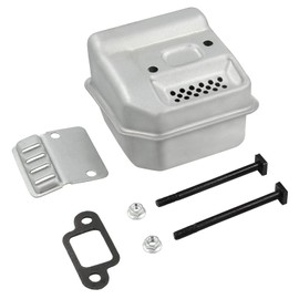 Wanotine Exhaust Muffler Kit 1130 140 0600 for Stihl 017 018 MS170 MS180 MS170C MS180C Chainsaws 1130 145 2900 (Includes Muffler Gasket, Cover, Bolts, Nuts)
