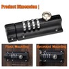 Combination Door Security Slide Latch Lock,Cyrmiug® High Security 4 Digit