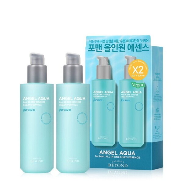 Beyond (Cosmetics) Angel Aqua for Men All-in-One Essence 200ml Double