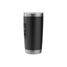 Inspires motivates empowers, Funny Gift For Women, Her Stainless Steel Insulated Tumbler