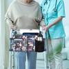 FINPAC Large Walker Tote Bag with Cup Holder, Folding Walker