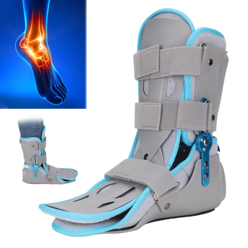 Ankle Support Stabilizer Brace Adjustable Angle 360° Protection Breathable Foot