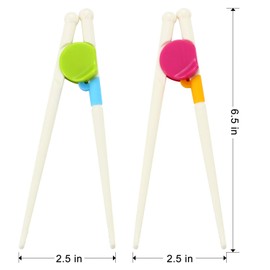 PandaEar PandaEar Kids Children Adult Training Chopsticks (2 Pack)