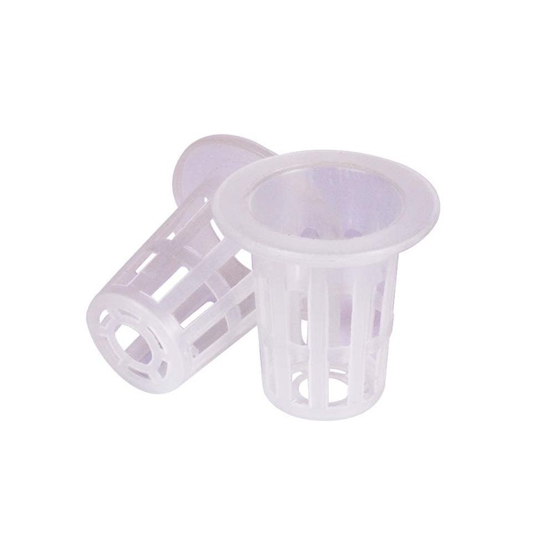 LAPOND 100 Pack 1 Inch Net Pots,Garden Slotted Mesh Net