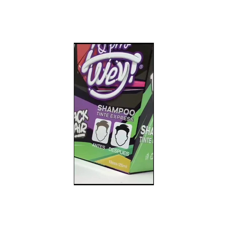 Cajas Shampoo Tinte Express Negro Cubre Canas Sobres