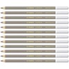 STABILO 1400/704"Carb0thello Chalk-Pastel" Colouring Pencil - Warm Grey 3 (Pack