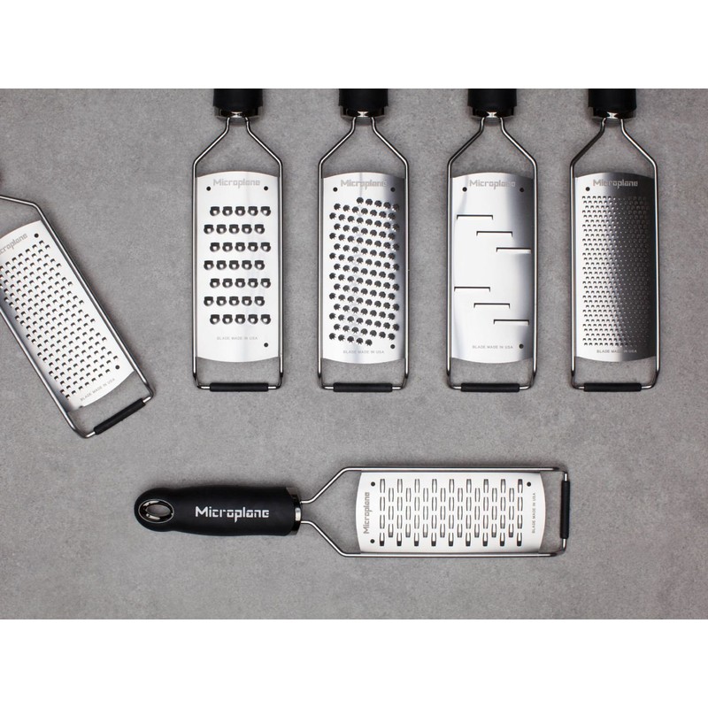 Microplane Gourmet Grater Fine Coarse Very Coarse Star Blade Rasp