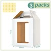 Hzzycaxli 3 Pack Tall Cake Boxes for Tier Cakes,12 x12x14