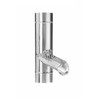Titanium Zinc Rainwater Flap with Stainless Steel Strainer for Downpipe