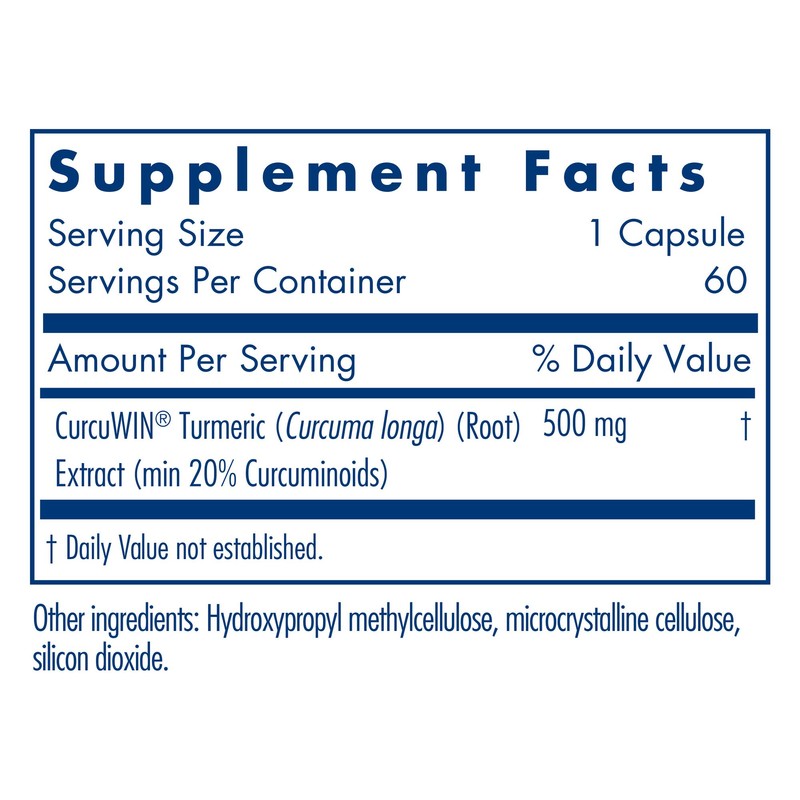 Allergy Research Group CurcuWIN 500 60 Capsules