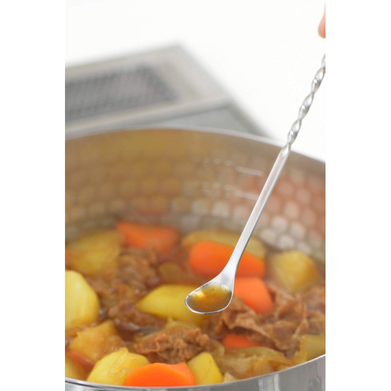 Yoshikawa YJ2779 Spoon Cooking Tasting Spoon & Fork, Silver, Total