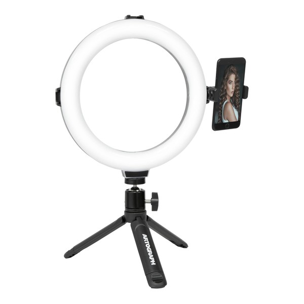 Artograph Mini Ring Light with Desk Stand - 8" Diameter