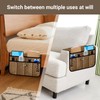 Meeall Armchair Caddy & Remote Control Holder for Couch &