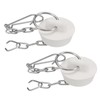 sourcing map 2Pcs Tub Stoppers, Rubber Bathtub Stoppers 25-28mm Kitchen