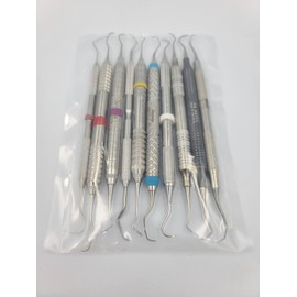10 Pack of Premium Brand Quality, Refinished Professional Metal Dental Picks, Assorted
