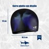 escualo Gorra para Natacion Unisex Modelo Adulto (Silicon) Impermeable, Unitalla,