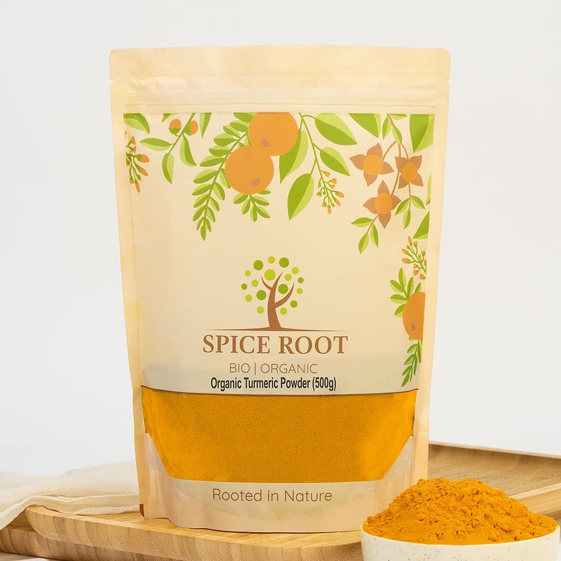 Organic Turmeric Powder 500g - Premium Quality, Certified Organic
