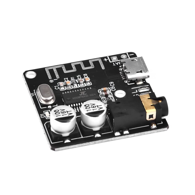 Heemol 2 Stück VHM-314 Bluetooth Receiver Board 3.7-5V 5.0 MP3