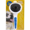 JW Pet Gripsoft Slicker Brush with Non-Slip Rubber Grip (Stainless