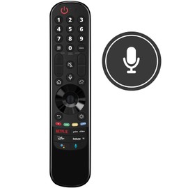 MR21GA Replace Voice Search Remote fit for LG QNED LED 4K Smart NanoCell TV 55NANO75UPA OLED65A1PUA OLED55G1PUA OLED65G1PUA OLED77G1PUA 65QNED90 75QNED99 86QNED90 75QNED90 65QNED99 75QNED95 Series