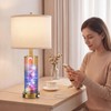 26" Modern Bedside Table Lamps Set of 2 for Bedroom