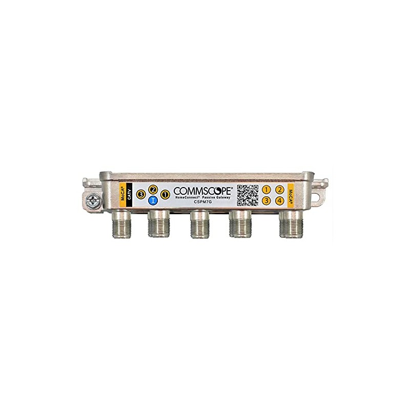 CommScope 8 Way CSPM7G Coax Splitter with MoCA & POE